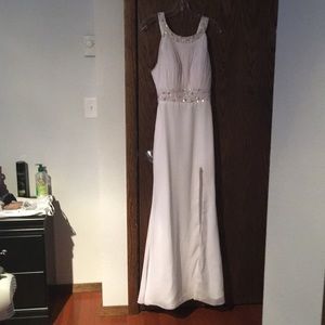 Beautiful White Prom Dress Size 2
